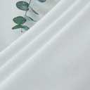 Maxmill Rectangle Tablecloth Weaved Pattern Waterproof Spillproof Wrinkle Free Table Cloth, Kitchen Dining Tabletop Decoration, Fabric Table Cover for Holiday Parties, 52 x 70 Inch, White