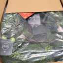 12 FT Real Touch Norfolk Pine Garland, Cedar Garland Realistic, Christmas Garland with Lights for Mantle Table Staires Railing Indoor Outdoor Christmas Decor