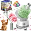 Yarn Winder | Electric Yarn Ball Winder, 13oz Dual Strong Tension Knit Spinner for Crocheting, Automatic Crochet Wheel for Knitting Mothers Day Birthday Gift, Swift Weaving Ball Yarning Cake Roller