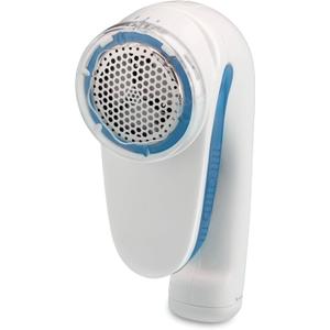 Conair Fabric Shaver and Lint Remover, Battery-Operated Portable Clothes Shaver with 3 Settings, Fuzz Remover for Sweaters, Clothing and Furniture, Large 2-Inch Shaving Head, White