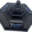 2Pcs Solar Powered Ground Plug in Lawn Lamp Outdoor Pathway Garden Light for Patio and Park Decor Solar Light for Evening Use