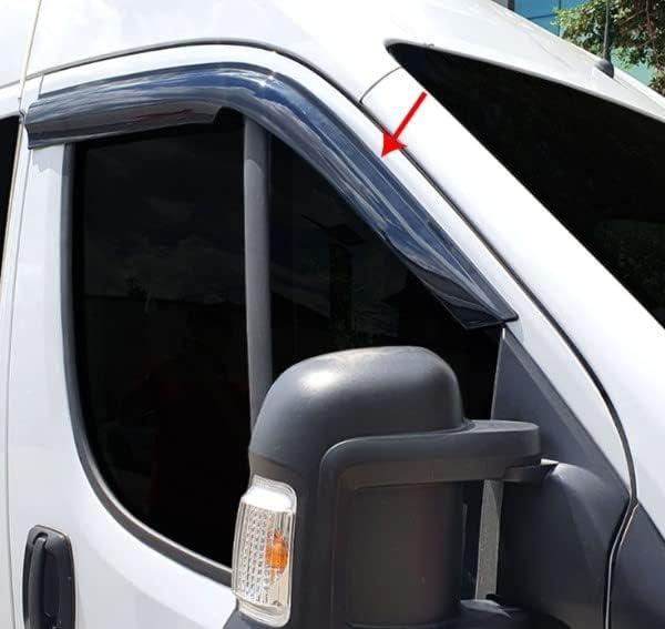 New for Ram Promaster City 2015 2025 Front Side Window Rain Wind Deflector Guard