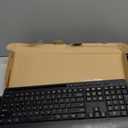 Wireless Keyboard and Mouse Combo- VEILZOR 2.4G Rechargeable Keyboard with Phone Holder, Ergonomic Wrist Rest, 9 RGB Backlit Effects, Silent Keyboard Mouse Set for Windows, Laptop, PC (Black)