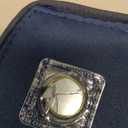 NICETOWN Strong Magnetic Curtain Tie Outdoor Elegant Decorative Tie Modern Curtain Solid Color Tie Drape (Navy Blue, 11.8 X 4 Inches, Set of 4)