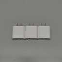 USB C Charger Block,3Pack 20W Dual Port USB C Wall Charger Plug Fast Charging Adapter USB A Quick Charging Brick Plug for iPhone Air/17 Pro Max/16E/16 ProMax/16Plus/15/14/13/12/11/XS,iPad Pro,AirPods (White)