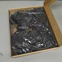 MACTING Artificial Black Rose Flowers 30PCS Real Touch Fake Flowers with Stem Foam Roses for DIY Wedding Bouquet Gifts Table Centerpieces Party Bridal Shower Home Spring Valentines Day Decorations