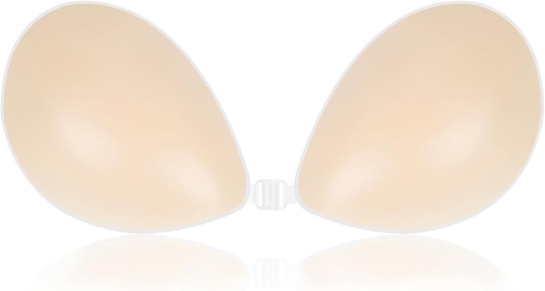 Niidor Sticky Bra Backless Invisible Stick on Bra Push up Strapless Women's Adhesive Bras Ladies Invisible Bras Light Nude Niidor Sticky Bra Backless Invisible Stick on Bra Push up Strapless Women's Adhesive Bras Ladies Invisible Bras Light Nude