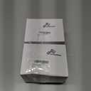 2 x Christmas Mesh Tubing for Crafts White Deco Mesh Tubing for Wreath 8 mm x 25 Yards Metallic Foil Poly Tube Flexible Metallic Foil Ribbons for DIY, Gift Wraps, Christmas Tree Decor