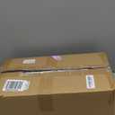 Rustproof Shower Corner Caddy Shelf for Bathroom Tension Pole Organizer with 4 Baskets for Bathtub Shampoo Storage from 23.6 to 114.5 Inch with Towel Bar (Silver)