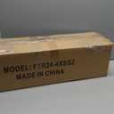 Yaheetech 4.5ft Artificial Christmas Tree, Snow Flocked Christmas Tree w/35 Pinecones, 412 Frosted Tips, Pre-Decorated Tree for Holiday Party Decoration