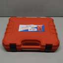 Gnhydxfe 18pcs Universal Radiator Pressure Tester Kit, Coolant Vacuum Refill kit，Coolant Pressure Tester Kit with Manual Pump and Color-Coded Test Caps (red)