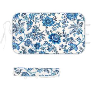 Ironing Mat Iron Anywhere Portable Ironing Pad with 3mm Padding for Steam Pressing on Tabletop or Bed - Heat Resistant, Portable, Quilting & Travel Blanket Ironing Board Alternative Cover