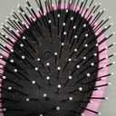 2-in-1 Hairbrush Mister  Innovative Hair Mist & Brushing Tool for Wet & Dry Hair Styling  No-Tangle Bristles, Convenient Water Reservoir, Easy-to-Use (Pink)