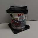 KILZ 1-Part Epoxy Acrylic Concrete and Garage Floor Paint, Interior/Exterior, Satin, Silver Gray, 1 Gallon