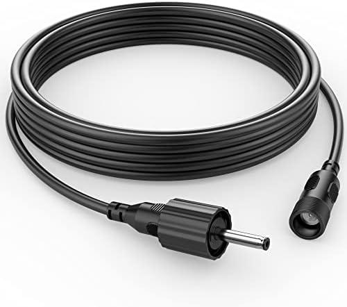 POPOSOAP 10 Feet Extension Cord for Solar Water Fountain Pump, Power Cord Extension for POPOSOAP Solar Water Pump Extension Cable