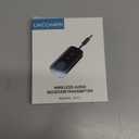 Premium Pro Bluetooth 5.4 Transmitter Receiver,Airplane Audio Adapter,Wireless Transmitter for TV/Travel Flight,Airline,Gym.Compatible with 2 AirPods/Headphones,Bluetooth Receiver for Car/Home Stereo (Black)