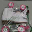 CHICAGO Skates Premium White Quad Roller Skates for Girls and Women Beginners Classic Adjustable High-Top Design for Indoor or Outdoor Skates and Roller Derby (Ladies US 5)