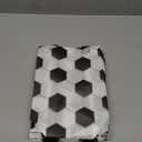 Huhumy 24 Pcs Sports Party Favor Bags Football Basketball Baseball Soccer Treat Goodie Gift Bag with Handles for Party Gift(Soccer)