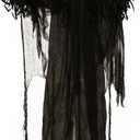 Haunted Hill Farm 6.0-Ft Poseable Lighted Pumpkin Witch with Sound