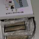 YIWANFW Perfume Organizer for Dresser, Black Bathroom Counter Organizer, 2 Tier Vanity Makeup Organizer, Bathroom Organizer and Storage for Skincare Cosmetic Perfume Display Stand for Bedroom Decor