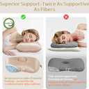 Piercing Pillow - Ear Piercing Pillow With Foam Plug, Adjust Shredded Memory Foam Picrcing Pillow For Side Sleepers, Donut Piliow For Ear With 4.5x4.5''Hole, Ergonomic Curved Design, Satin Champagne