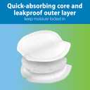 Dr. Brown's Disposable One-Use Absorbent Breast Pads for Breastfeeding and Leaking - 60pk - Packaging May Vary