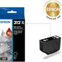 EPSON 312 Claria Photo HD Ink High Capacity Black Cartridge (T312XL120-S) Works with Expression XP-8500, 8600, 8700, 15000
