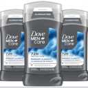 DOVE MEN + CARE Deodorant Stick for Men 3 Count Midnight Classico Aluminum Free 72-Hour Odor Protection Mens Deodorant with Essential Oils & 1/4 Moisturizing Cream 3 oz
