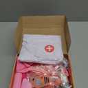 Sundaymot Doctor Kit for Girls, 34 Pcs Doctor kit for Toddlers 3-5 with Medical Storage Bag & Real Stethoscope Pretend Play Doctor Set, Doctor Play Gift for Kids Toddlers Role Play