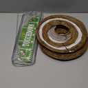 Quasimoon Paperlanternstore.com 4 Inch Football Shaped Sport Paper Lanterns, Even Ribbing, Hanging (10-Pack) Decoration