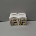 2 x Grey Wood Grain Wallpaper Border Removable PVC Waterproof Peel and Stick Wallpaper,Bathroom Mirror Frame Border Sticker Wall Decor 3.93 inches x 32.8 feet