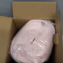 Bedsure GentleSoft Crystal Pink Throw Blanket for Couch - Cozy Soft Blankets for Women, Cute Small Throws for Girls, 50x70 Inches