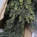 2 Pack 5ft Artificial Cedar Topiary Trees, Outdoor Artificial Plants for Front Porch Dcor, Artificial Shrubs Fake Plants Uv Rated Potted Plants for Outdoor, Indoor, Front Door, Office