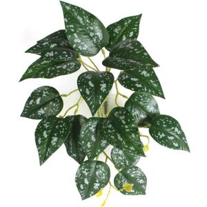 1 Branch Fake Plants Monstera Leaves Realistic House Plants, Plant Accessories Faux Plants Indoor, Artificial Plants for Home Decor Indoor B