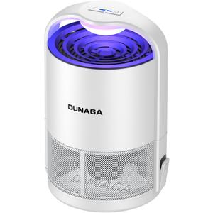 Fly Traps, Fruit Fly Trap Indoor, Gnat Traps, Bug Zapper Indoor, Mosquito Traps with 10 Sticky Glue Boards, White