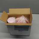 WELLIFE 210 PCS Pink Plastic Plates for 30 Guests - Disposable Dinnerware Set Including Dinner Plates, Dessert Plates, 12oz Cups, Cutlery & Napkins, Pink Party Plates for Valentines and Galentines