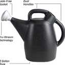 Chapin 47998 Watering Can, 2 Gallon, Indoor and Outdoor Plants, Lawn, Garden, Removable Nozzle, Drip-Free Sprinkler Head, Recycled Plastic, Black