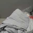 Snuggle Sac Natural Viscose Cooling Comforter King Size, Lightweight Breathable Silky Cooling Bedding with QMax>0.45 for Bedroom, Home Decor, Hot Sleepers & Night Sweats, Ice Blue 106"x90"