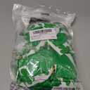 WILLBOND 6 Pcs St. Patrick's Day Wreath Bow Green Shamrock Satin Bow Gift, Clover Irish Holiday Ornament for Saint Patrick's Day Party Decor Door Wall Porch Indoor Outdoor Decoration