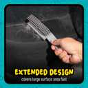 Chemical Guys Professional Rubber Pet Hair Removal Brush Multi Surface Detailing & Pet Hair Removal Tool for Cars, Trucks, SUVs, RVs & Home Removes Lint and Debris from Upholstery and Carpet