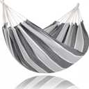 SUNCREAT Hammocks for Outside, Portable Heavy Duty Tree Hammock, Dark Gray & Light Gray