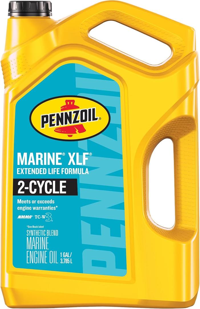 Pennzoil Marine XLF Extended Life Formula Engine Oil, 1 Gallon