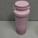 Momcozy 22oz Portable Breast Milk Cooler for Outdoor, Life Saver with 360 Total Cooling for 24 Hours, Larger Capacity Travel Breastmilk Chiller with 2pcs Baby Bottles for Breastmilk Storage, Pink