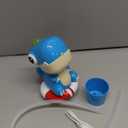 YIDIBOF Dinosaur Water Table Pump - Rechargeable Water Pump for Water Table Accessories - Battery Powered Water Pump Continuous Flow 3 Hours Non-Stop Fun - Summer Outdoor Water Play Toys (Blue)