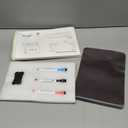 MaxGear Small Magnetic Dry Erase Board Sheet for Refrigerator, Fridge Whiteboard for Kitchen, 12"x8" White Board Organizer and Planner with Stain Resistant Technology, Include 1 Eraser, 3 Markers