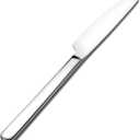 KINGSTONE Stainless Steel Dinner Knives Set of 4, 8.9-Inch Shiny Mirror Dinner Knife with Clean Design, Heavy Duty Butter Knife, Sharp Table Knives for Home Kitchen, Restaurant Use