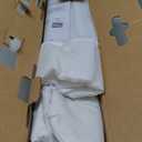 ComfyBumpy 1-Pack Bed Rail for Toddlers 35.5" L x 19.5" H | Toddler Bed Rails for Twin, Full & Toddler Mattress Size | Swing Down Rail Guard | Mattress Side Rail for Kids | White