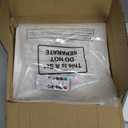 Christmas Tree Candles with Remote Timer Real Glass Icicle Ornaments - 12 Pack Flameless Flickering Battery Operated Candles Lights for Xmas Tree Decoration Taper LED Candlestick with Glass Hook