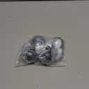 uxcell 2 Inch Ball Caster Wheels, 4pcs Threaded Stem Caster 360 Degree Rotatable Caster Wheels for Furniture, Silver Tone