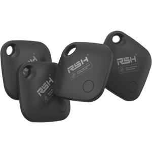 Air Tracker Tag for Android 4 Pack Luggage Tracker Tags Works with Google Find Hub App(Not for iOS) Bluetooth Tracker Key Finder and Item Locator for Luggage, Backpack, Suitcases, Replaceable Battery